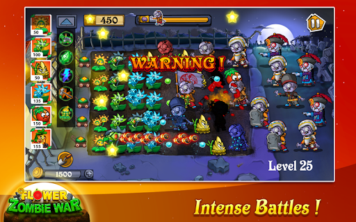 Flower Zombie War APK screenshot 1 Flower Zombie War APK screenshot 1