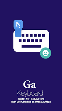 Ga Keyboard APK screenshot 1