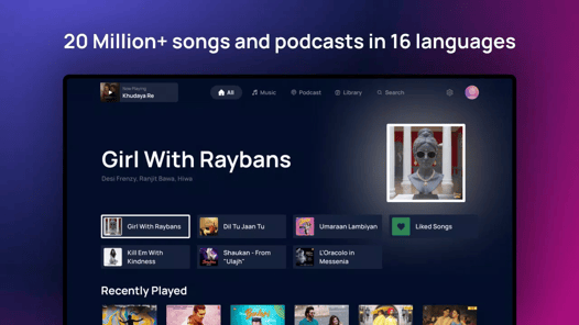 Gaana TV APK screenshot 1