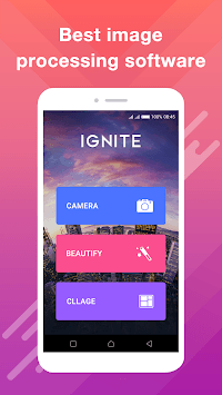 Ignite- photo editor,collage,filter APK screenshot 1