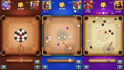 Carrom Lite-Board Offline Game APK screenshot 1 Carrom Lite-Board Offline Game APK screenshot 1