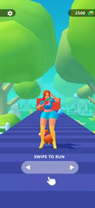 Squirt Gun Girl: Garden Runner APK screenshot 1