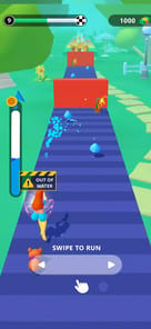 Squirt Gun Girl: Garden Runner APK screenshot 1