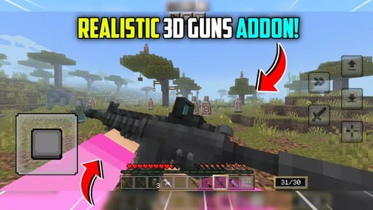 Guns Weapons Mod for MCPE 2025 APK screenshot 1