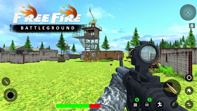Free Fire Battleground: FPS Gun Shooting Games APK screenshot 1