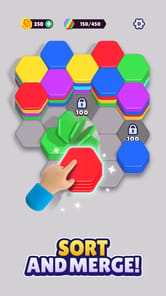 Hexa Sort APK screenshot 1
