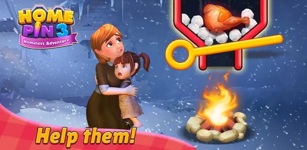 Home Pin 3: Homeless Adventure APK screenshot 1