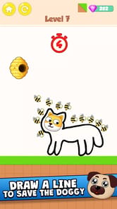 Save the Dog - Draw to Save APK screenshot 1