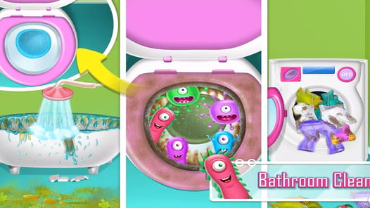 home clean - design girl games APK screenshot 1