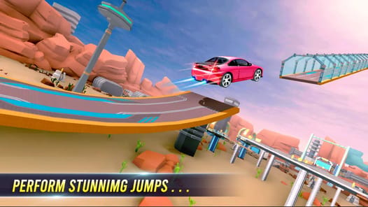 Mega Ramps: Stunt car racing APK screenshot 1 Mega Ramps: Stunt car racing APK screenshot 1