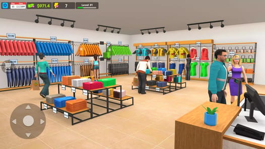 Garments Shop - Simulator Game APK screenshot 1