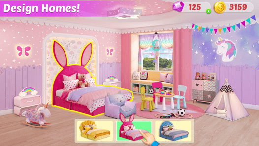 Redesign – My Home Design Game APK screenshot 1