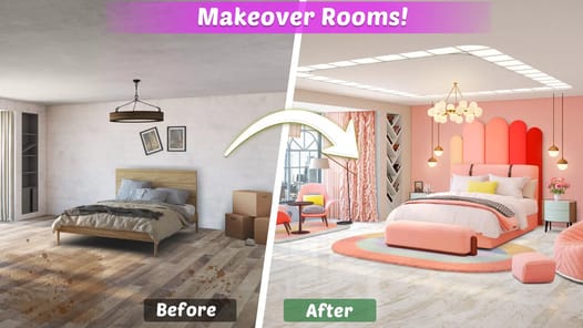 Redesign – My Home Design Game APK screenshot 1