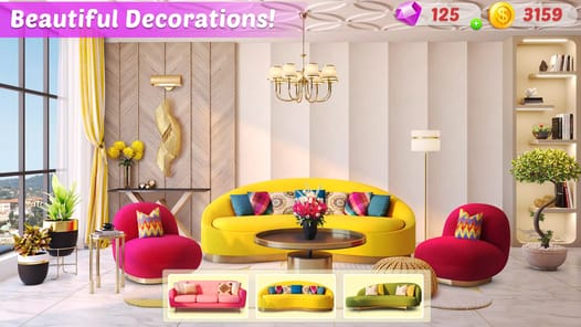 Redesign – My Home Design Game APK screenshot 1