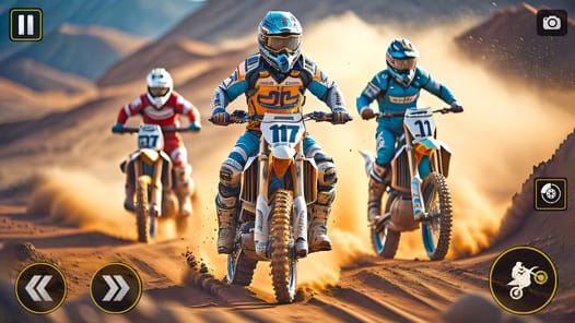 Mx Dirt Bike Racing: Bike Game APK screenshot 1