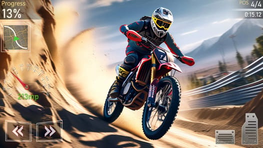 Mx Dirt Bike Racing: Bike Game APK screenshot 1