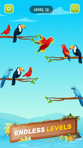 Bird Sort : Color Puzzle Games APK screenshot 1