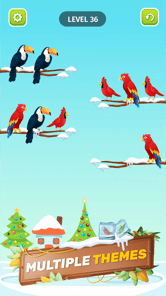Bird Sort : Color Puzzle Games APK screenshot 1