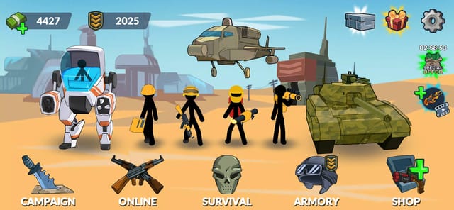 Stick World Battle APK screenshot 1
