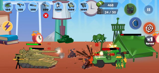 Stick World Battle APK screenshot 1