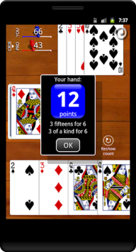 Cribbage Classic APK screenshot 1