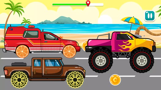 Car Wash & Race Games for Kids APK screenshot 1