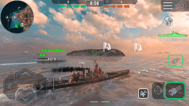 Warships Universe: Naval Battle APK screenshot 1