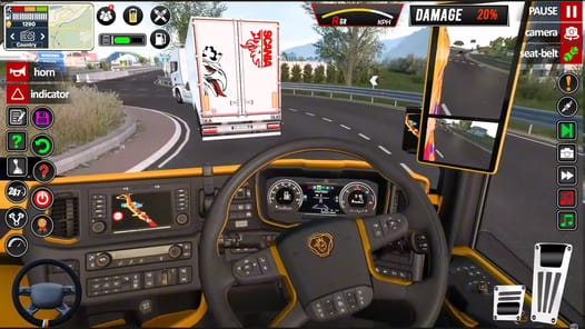 Truck Game: US Truck Simulator APK screenshot 1
