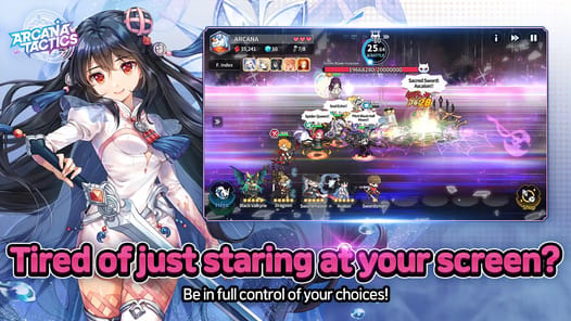 Arcana Tactics APK screenshot 1