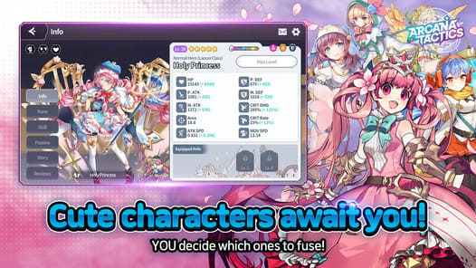 Arcana Tactics APK screenshot 1