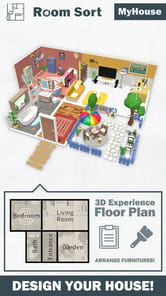 Room Sort - Floor Plan Game APK screenshot 1