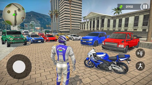 Highway Bike Riding Simulator APK screenshot 1