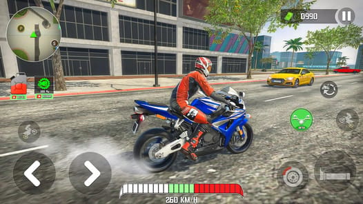 Highway Bike Riding Simulator APK screenshot 1