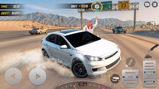 Highway Drifting Car Games 3D APK screenshot 1