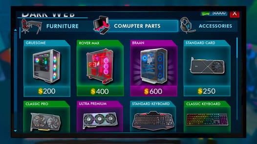 Internet Gamer Cafe Simulator APK screenshot 1