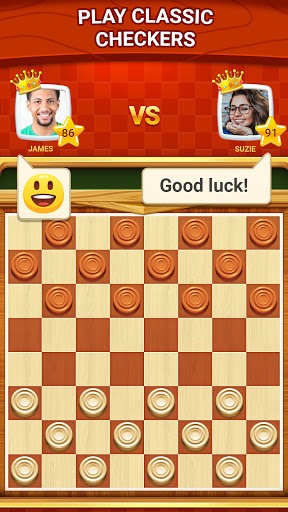 Checkers - Online & Offline APK screenshot 1