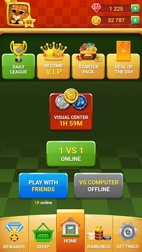 Checkers - Online & Offline APK screenshot 1