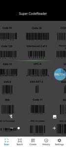 Super CodeReader APK screenshot 1