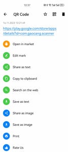 Super CodeReader APK screenshot 1