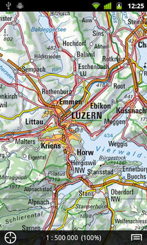 Swiss Map Mobile APK screenshot 1