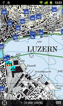 Swiss Map Mobile APK screenshot 1