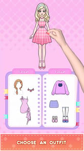 DIY Paper Doll: Dress Up Diary APK screenshot 1