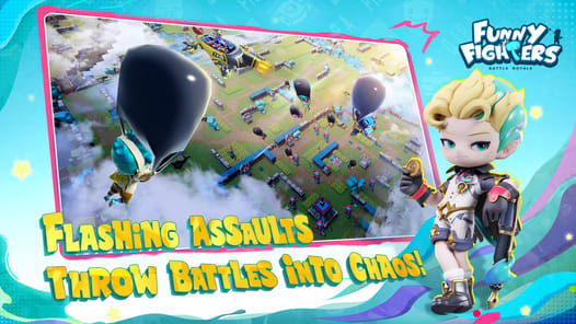 Funny Fighters: Battle Royale APK screenshot 1