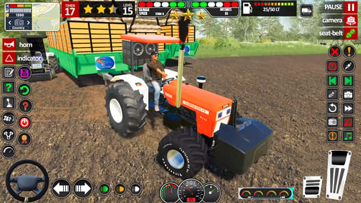 Village Farm Tractor Simulator APK screenshot 1