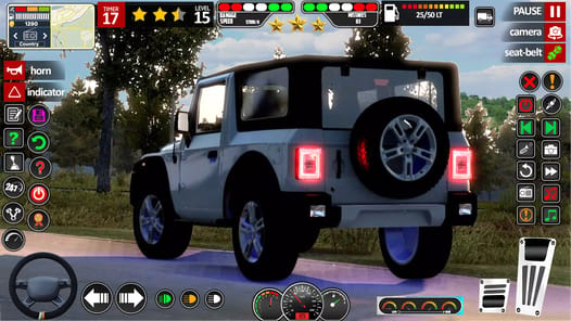 Offroad Jeep Driver Jeep Game APK screenshot 1