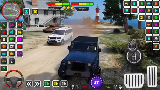 Offroad Jeep Driving Game 2023 APK screenshot 1