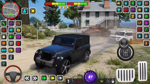 Offroad Jeep Driving Game 2023 APK screenshot 1
