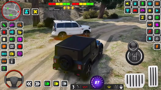 Offroad Jeep Driving Game 2023 APK screenshot 1