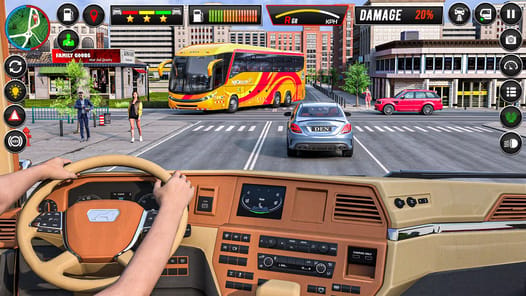 US Bus Simulator Driving Game APK screenshot 1