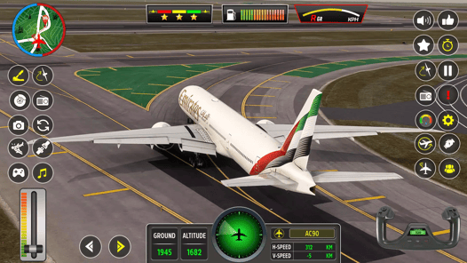 Real Airplane Flying Sim 3D APK screenshot 1